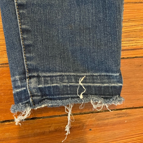 Madewell 10” High-Waisted Button Up Skinny Jeans - Picture 2 of 6